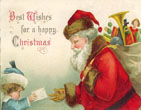santa claus vintage 55